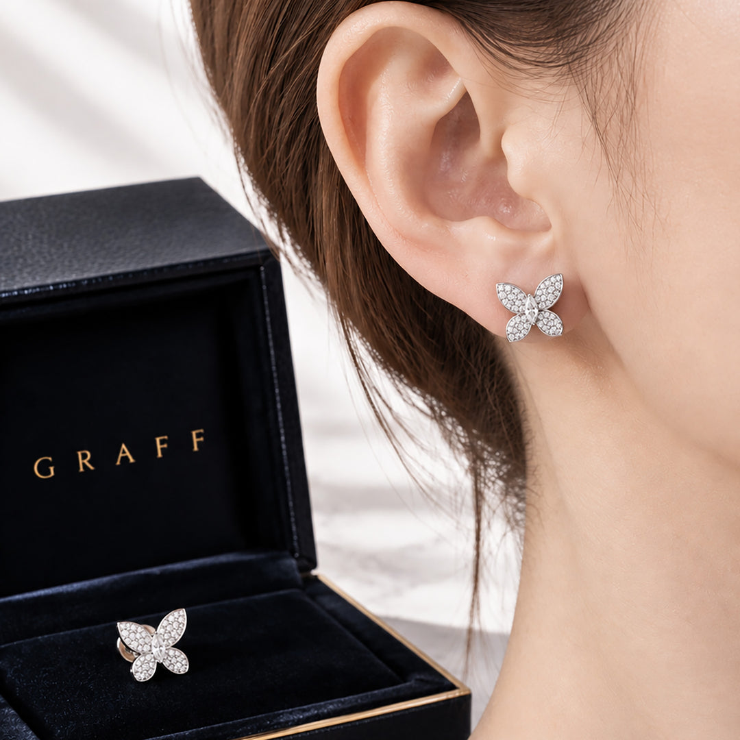 GRAFF バタフライ ピアス