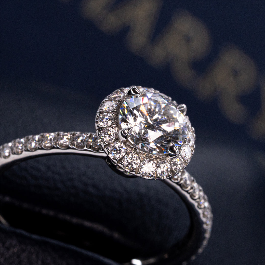 HARRY WINSTON リング 0.57CT