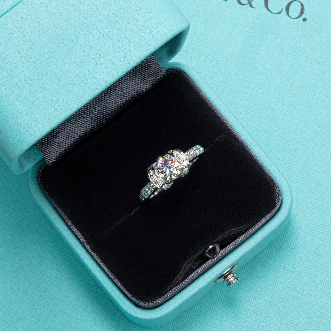 TIFFANY&amp;Co. リボン リング 0.63CT