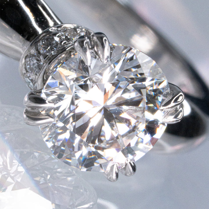 HARRY WINSTON キャリクス リング 1.02CT