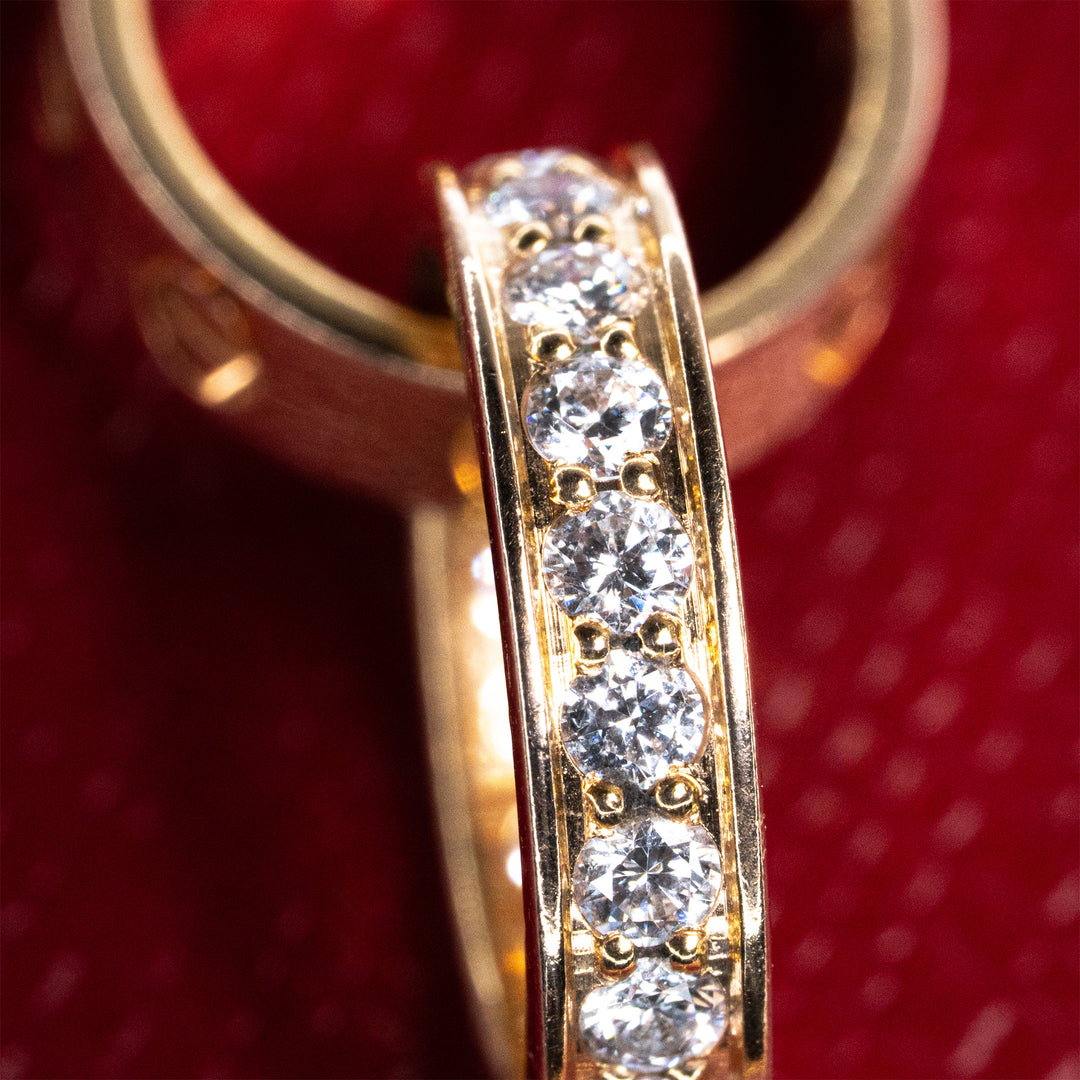 CARTIER ラブ ネックレス 0.22CT
