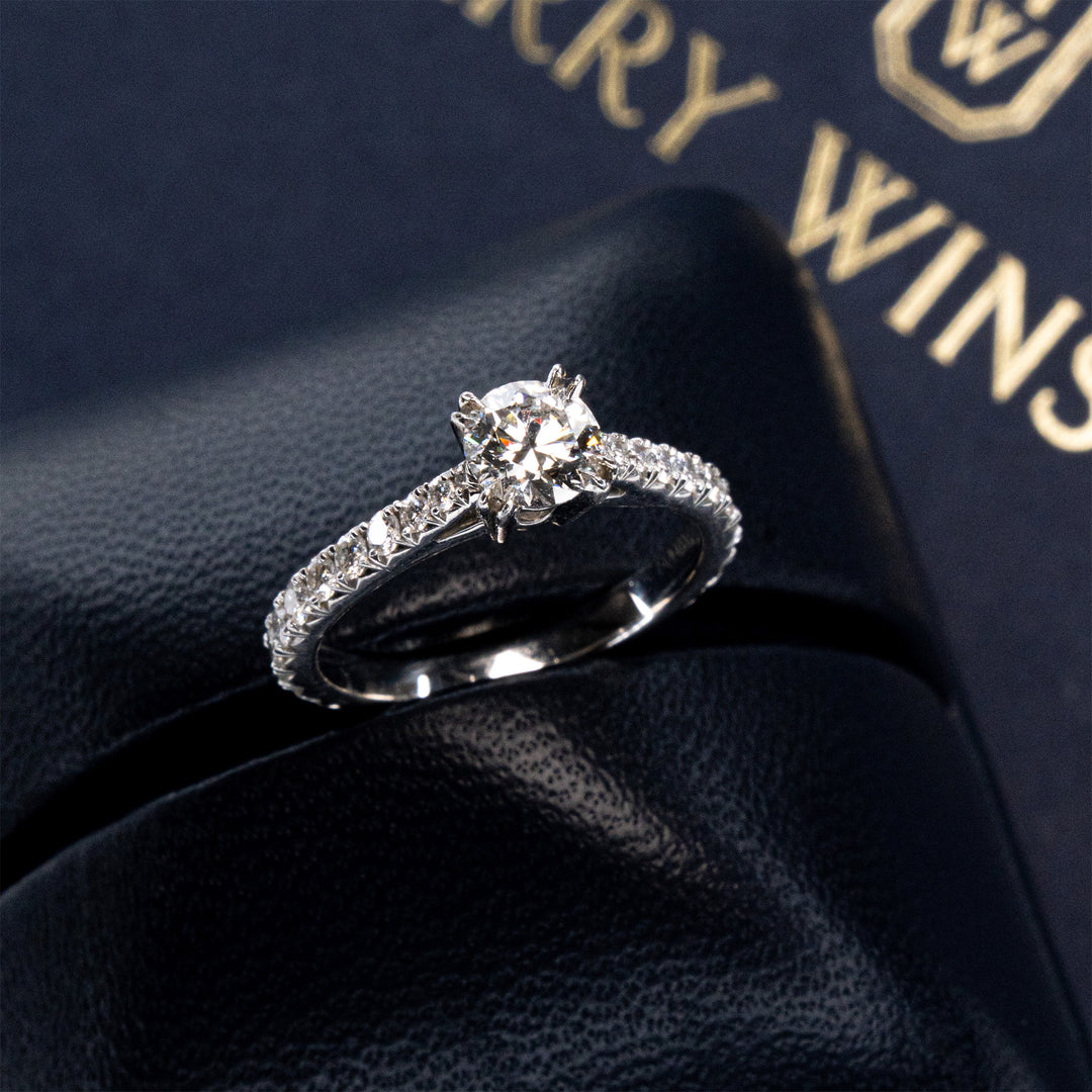HARRY WINSTON ブリリアントラブ リング 0.52CT