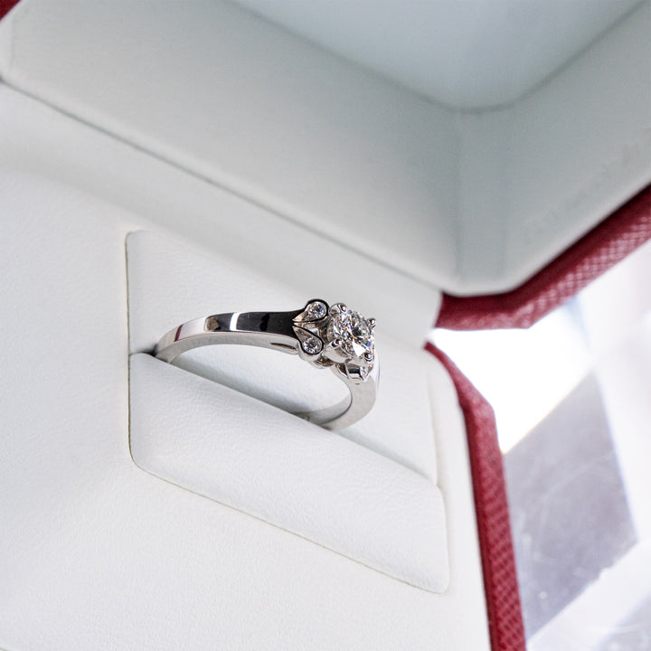 CARTIER バレリーナ リング 0.24CT