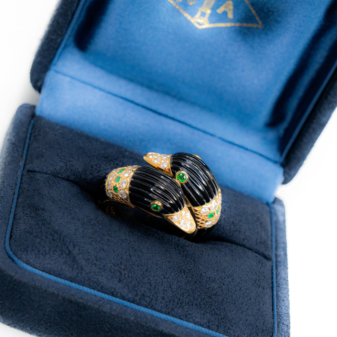 VAN CLEEF &amp; ARPELS カナーズドゥリング 0.35CT/TR1.55