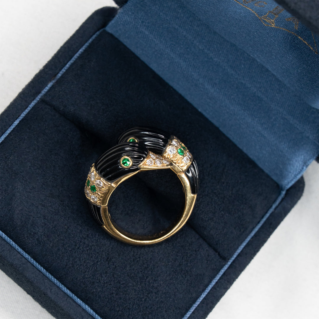 VAN CLEEF &amp; ARPELS カナーズドゥリング 0.35CT/TR1.55