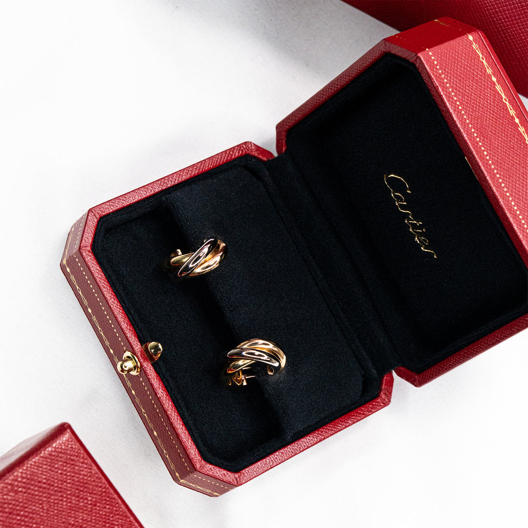 CARTIER トリニティ ピアス