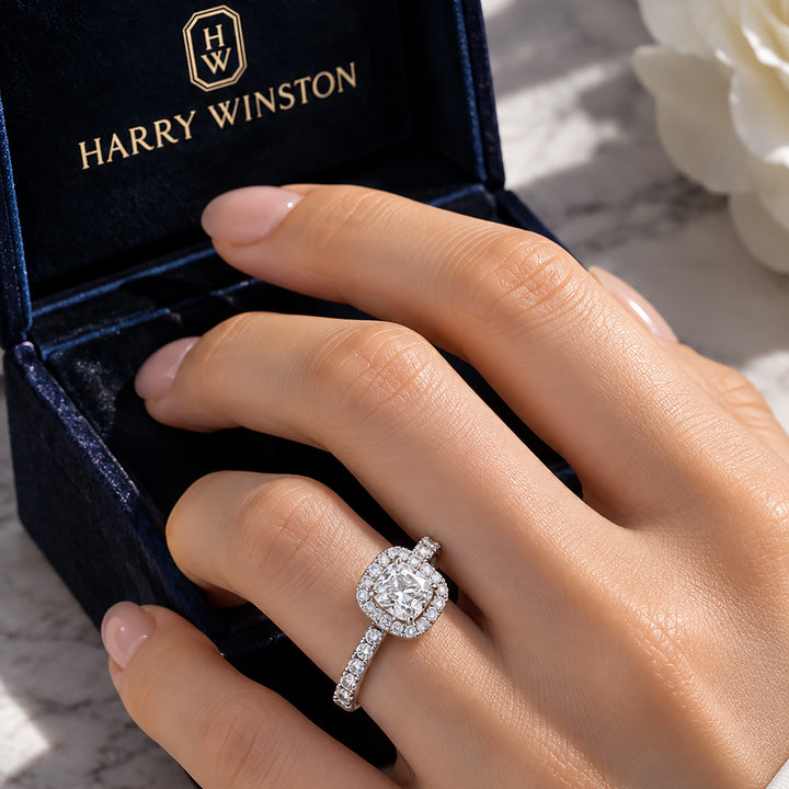 HARRY WINSTON リング 1.08CT