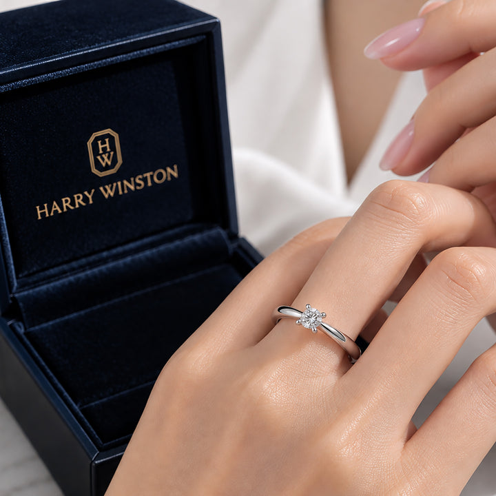 HARRY WINSTON キャリクス リング 1.02CT